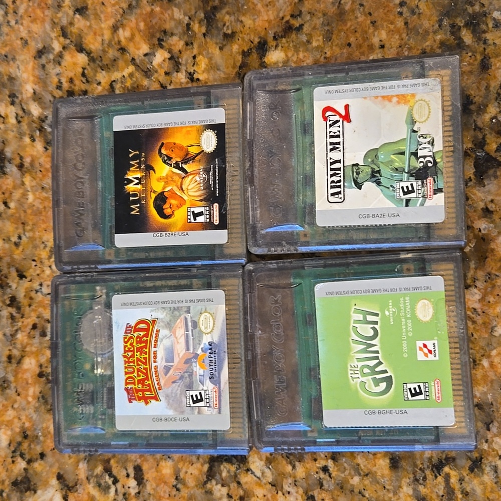 Nintendo game boy color bundle